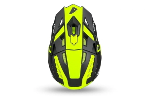 Casco UFO Plast Cross Echus Amarillo