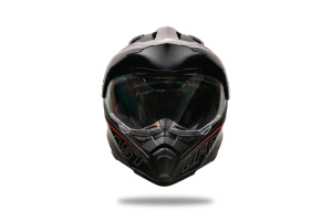 Casco UFO Plast Cross Aries Negro