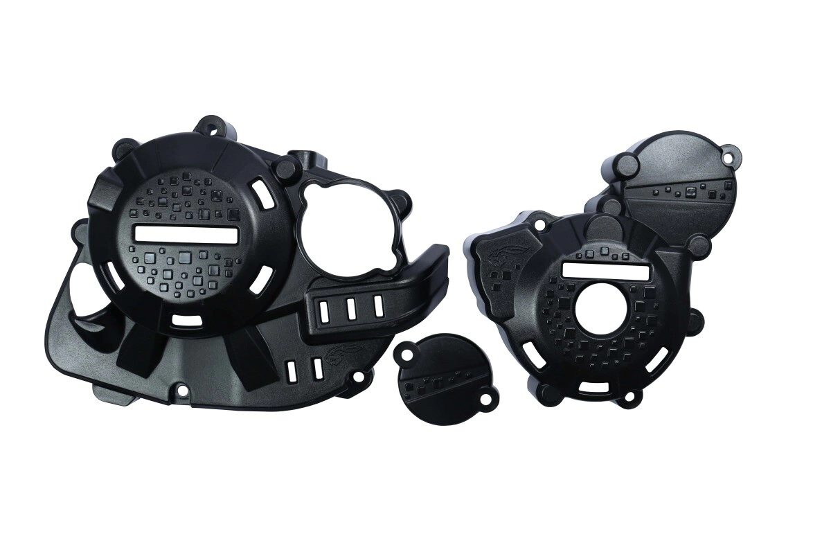 AMX Tapa Motor Embrague Moto Honda Tornado negro