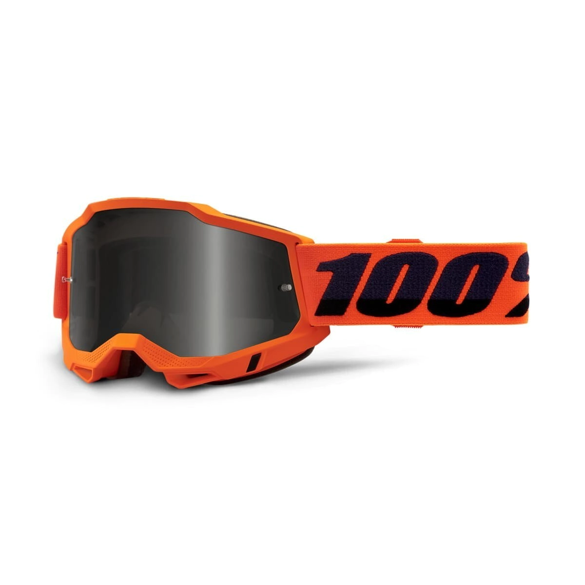 100% Antiparra Motocross Accuri 2 Sand naranja ne�n lente Smoke