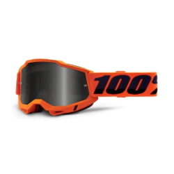 100% Antiparra Motocross Accuri 2 Sand naranja ne�n lente Smoke