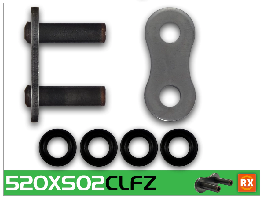 RK Eslab�n Uni�n Cadena Moto 525 XSO para remachar