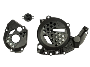 AMX Tapa Motor Embrague Moto KX 250 21 24 negro