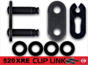 RK Cadena Moto Transmisi�n 520 x 120 XRE XSO Touring XW-Ring uso off-road con clip