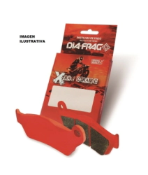 Diafrag Pastillas Freno Moto Xtrail Ceramic FA185 del. Beta Gas Honda Kawasaki Yamaha