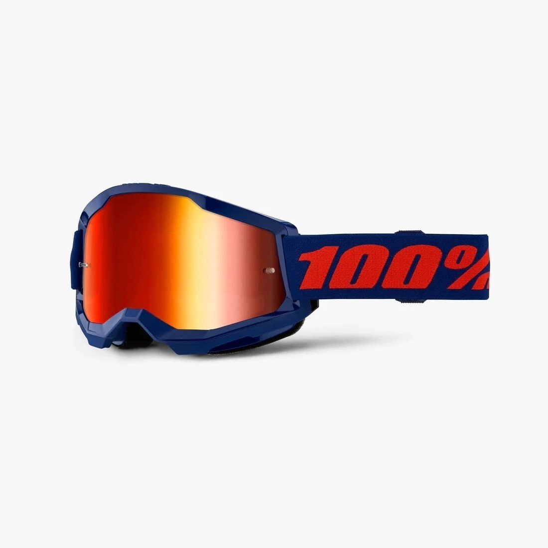 ANTIPARRA STRATA 2 WHITE MIRROR SILVER LENS -100%-
