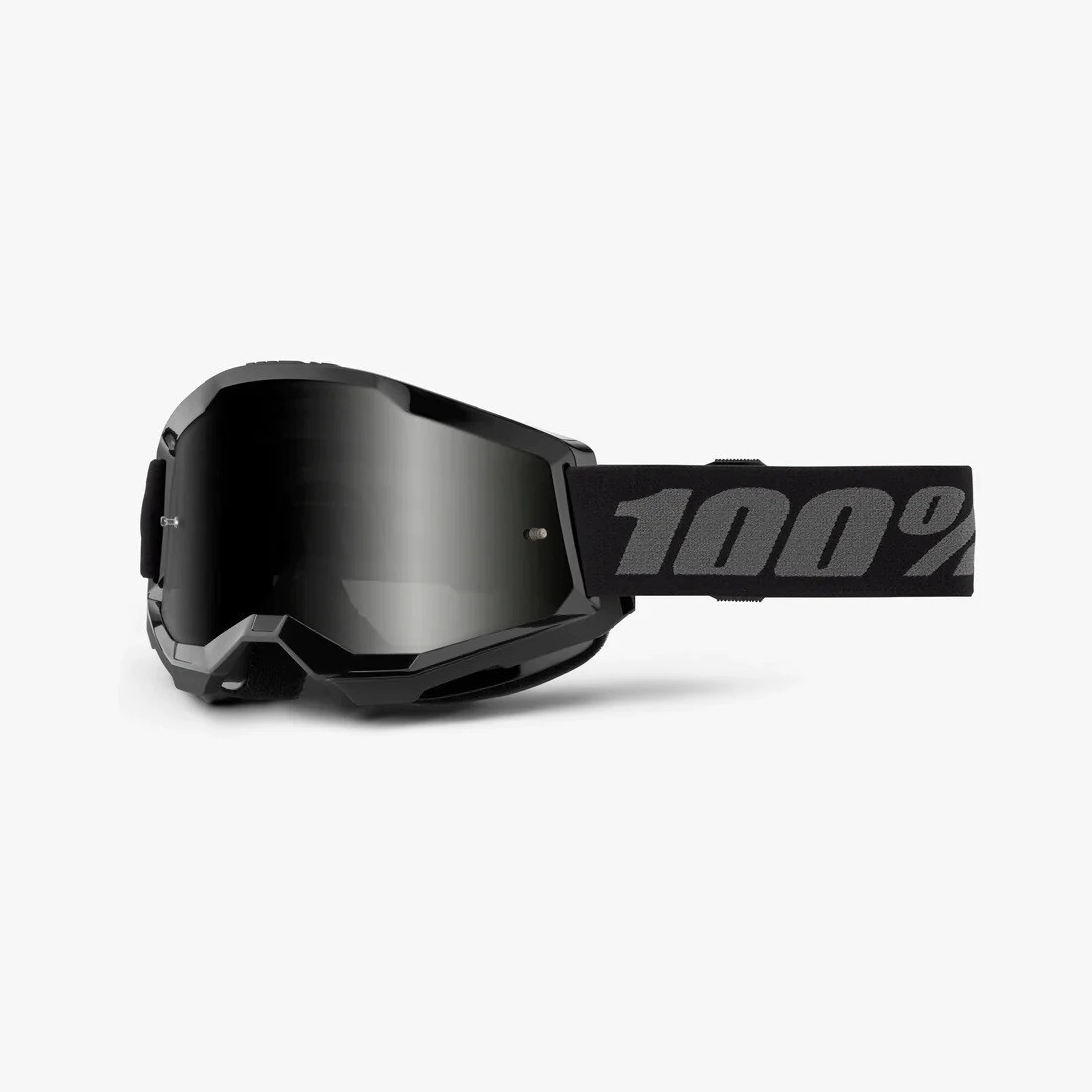 100% Antiparra Motocross Strata 2 Sand negra lente Smoke edici�n 4