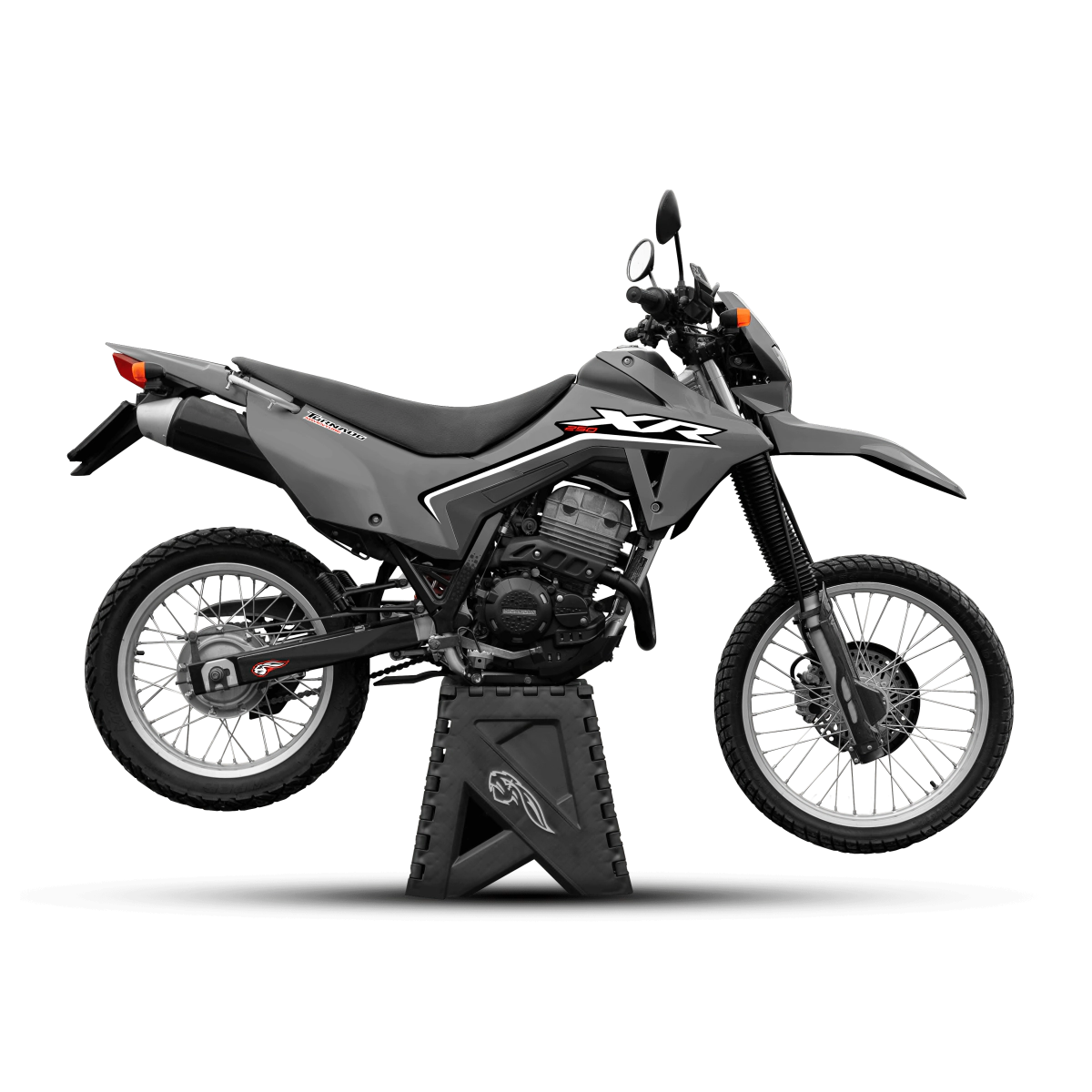 AMX Kit Pl�sticos Moto Adventure 250 faro y calcoman�as p/Tornado gris
