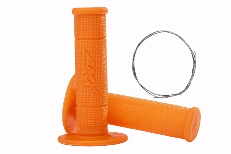 AMX Manoplas Cubre Pu�os Moto Lite ne�n naranja