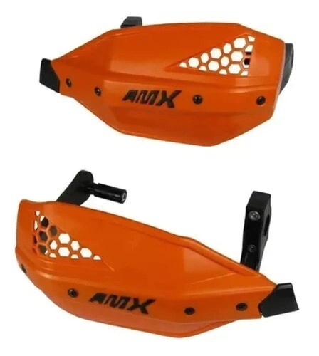 AMX Cubre Pu�os Moto cerrado Defender universal naranja