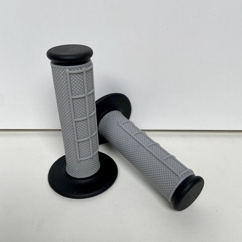 Pro MX Juego Pu�os Moto Ninja I 2-Tone Rubber Grip gris negro
