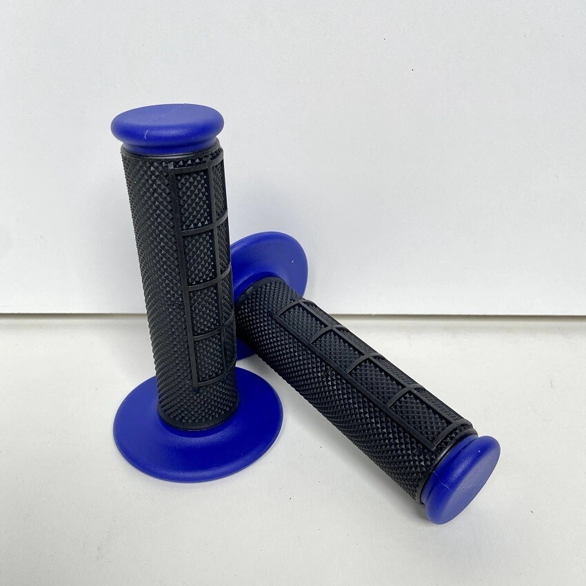 Pro MX Juego Pu�os Moto Ninja II 2-Tone Rubber Grip negro azul