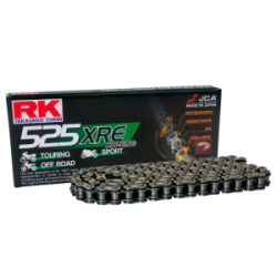 RK Cadena Moto Transmisi�n 525 XREX1 uso Touring/off-road/sport con remache