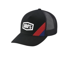 100% Gorra Cornerstone negro