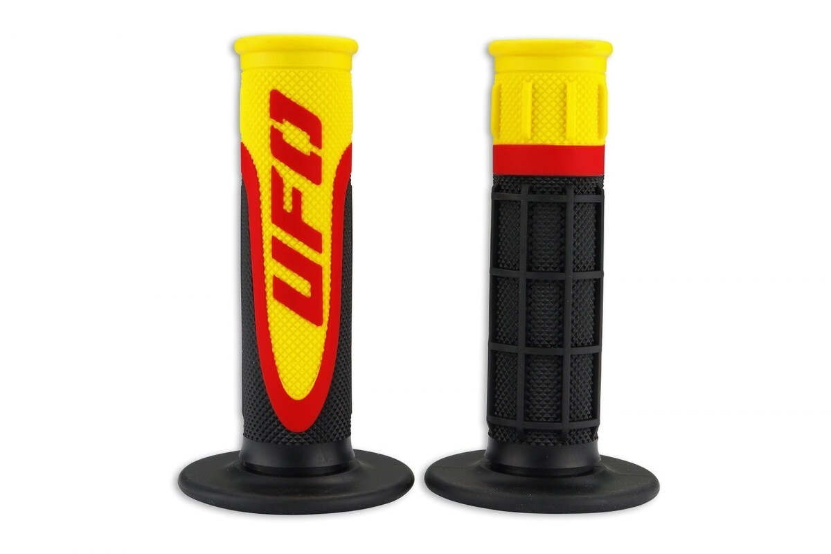 UFO Plast Pu�os Moto Axion Triple negro amari rojo