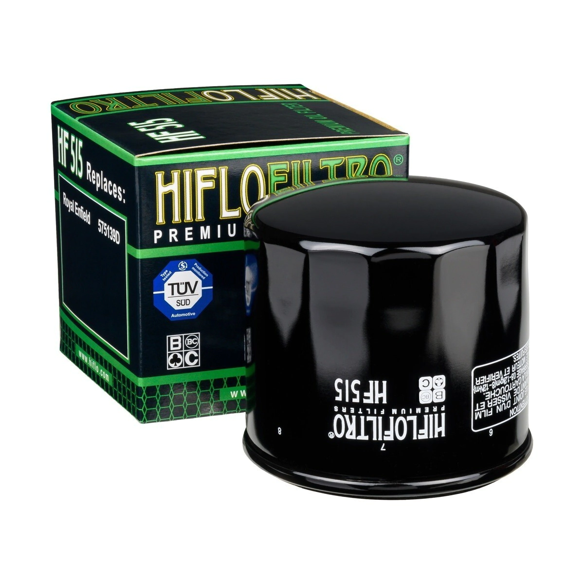 Hiflofiltro Filtro Aceite Moto HF515 Royal Enfield Interceptor
