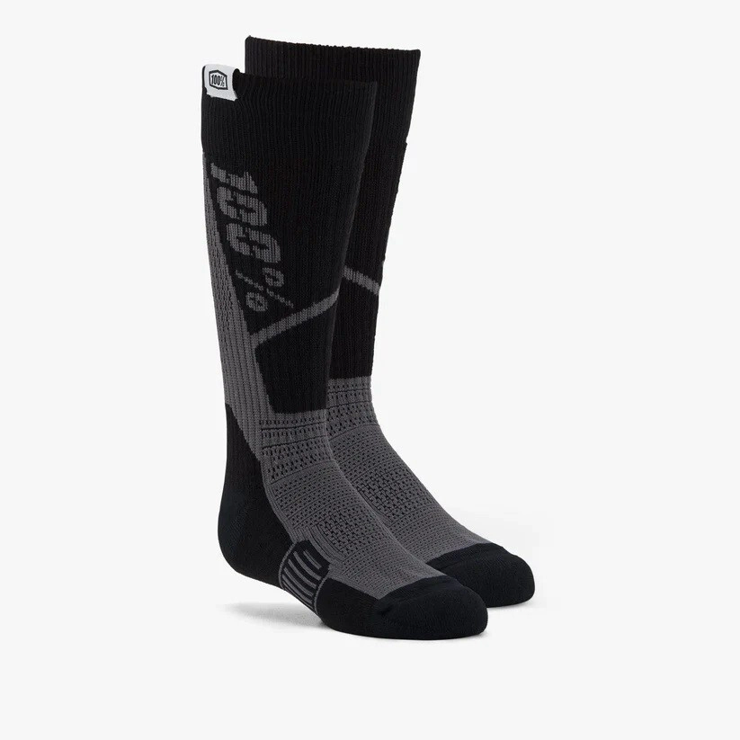 100% Medias Motocross MX ni�o Torque negro talle L/XL