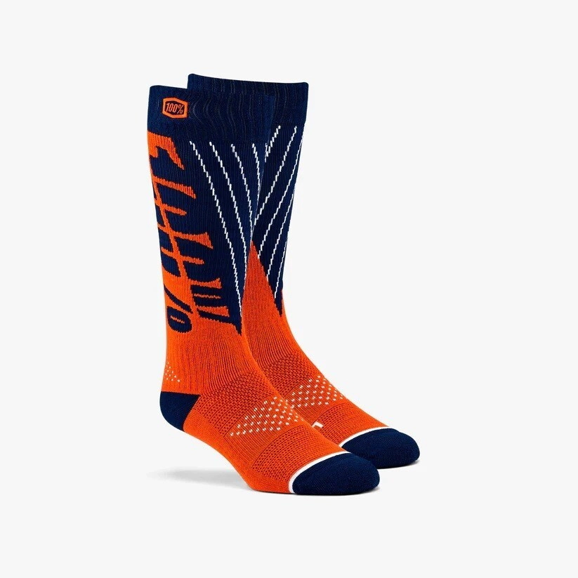 100% Medias Motocross MX Torque azul marino Nara talle S/M