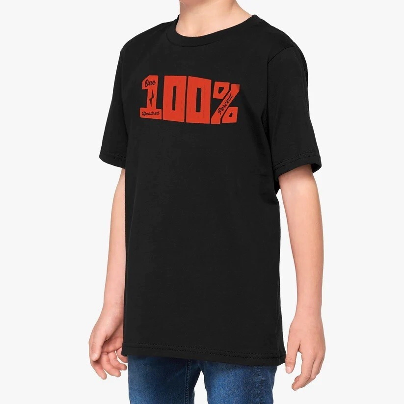 100% Remera Casual ni�o Kurri negro talle M