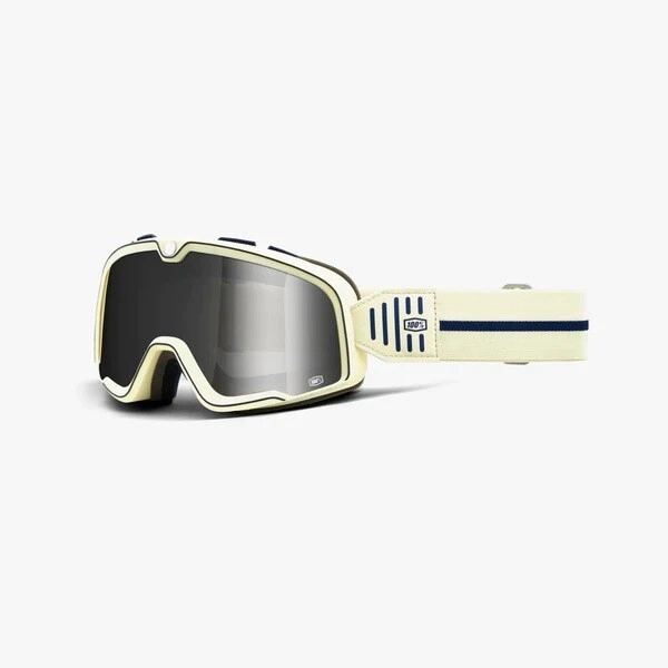 100% Antiparra Motocross Barstow Goggle Arno lente Mirror Flash plateado