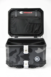 Coocase Ba�l Top Case Moto aluminio 45L camuflado oscuro
