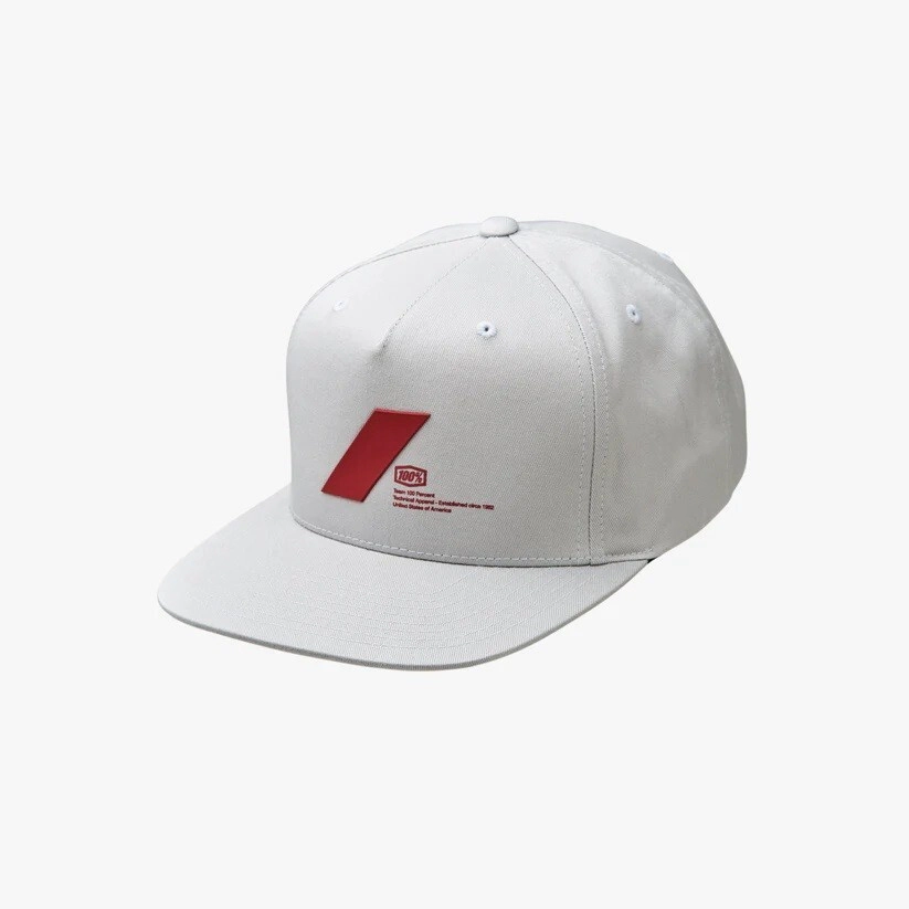 100% Gorra Forward gris claro