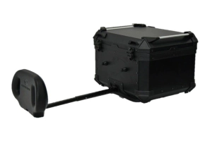 Coocase Ba�l Top Case Moto aluminio 45L respaldar extensible negro