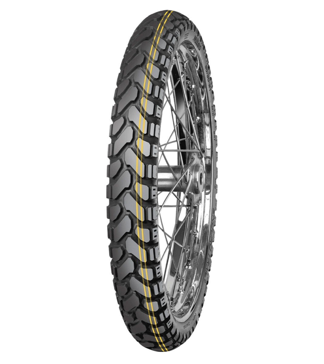 Mitas Cubierta Moto Trail Enduro Adventure 110/80B-19 59H + Dakar 60/40 TL/TT