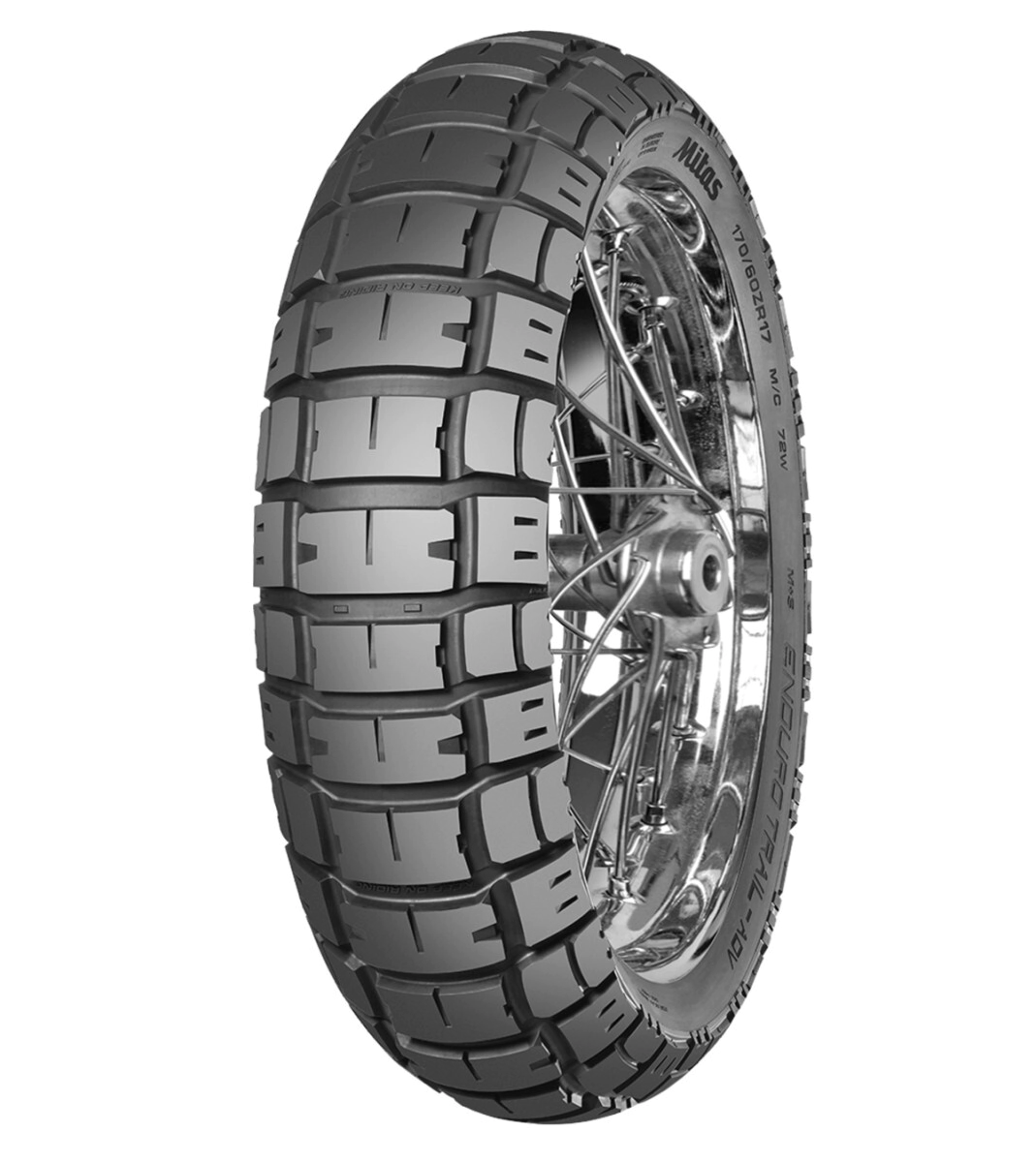 Mitas Cubierta Moto Trail Enduro Adventure 150/70R-17 69V ADV 70/30 TL/TT