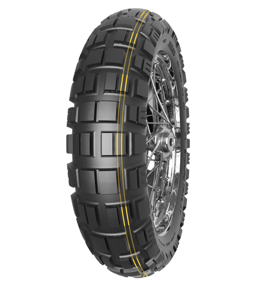 Mitas Cubierta Moto Trail Enduro Adventure 170/60B-17 72T XT Dakar 30/70 TL/TT