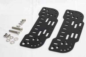 Coocase Soporte universal Top Case Moto Baulera aluminio