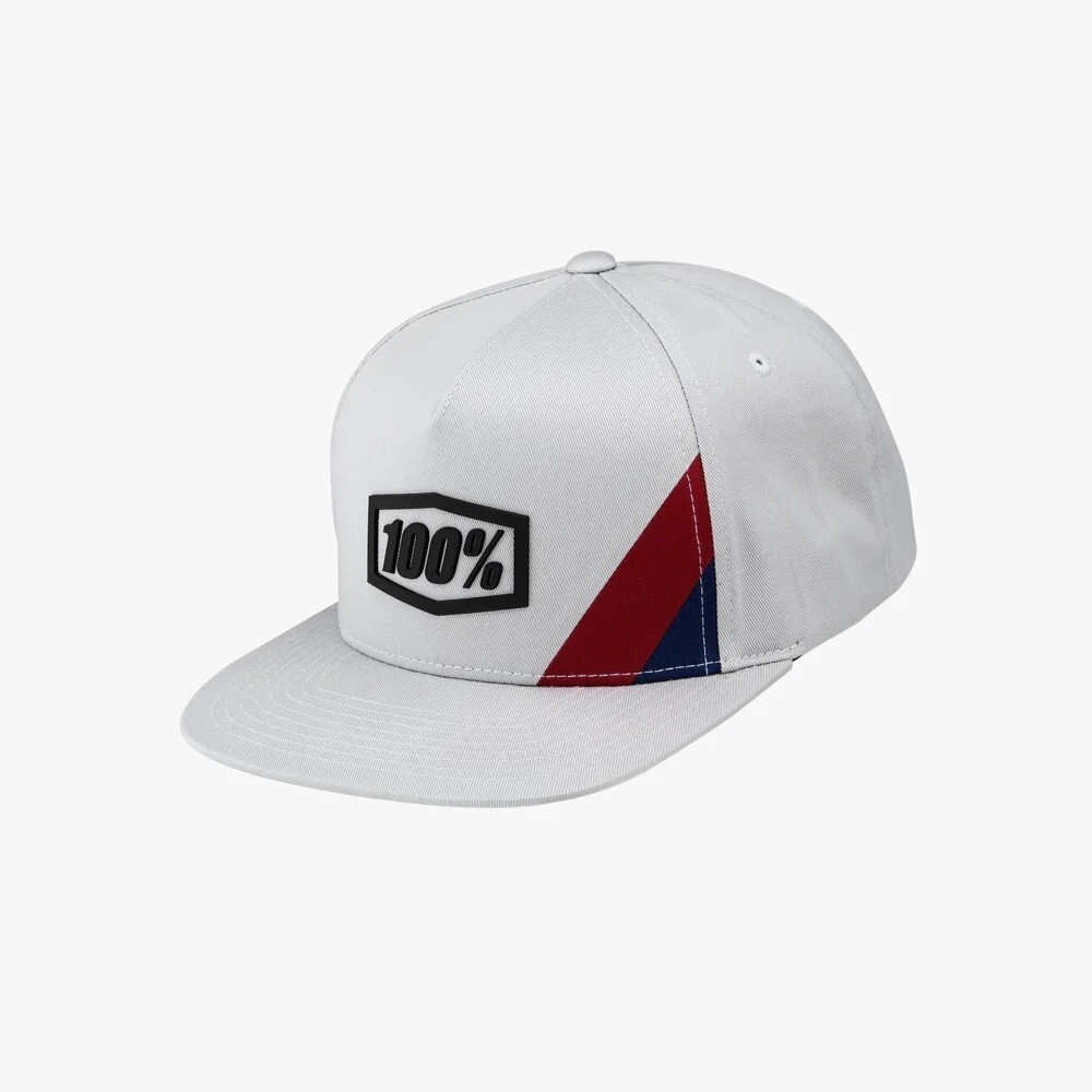100% Gorra Cornerstone gris claro