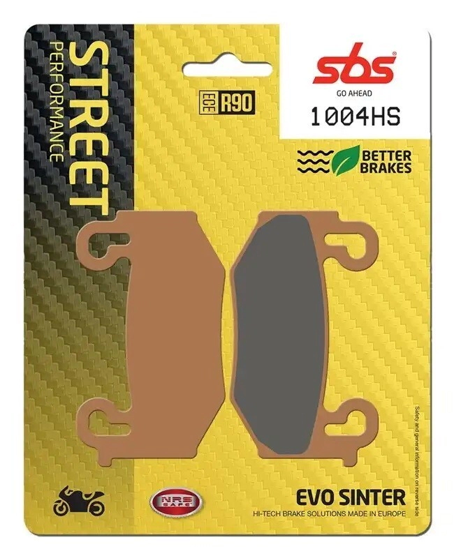 SBS Pastillas Freno Moto SBS 1004 FA779 Street sinterizadas del. BMW 1300