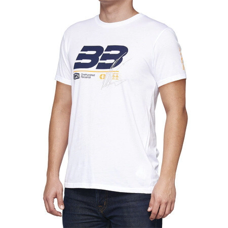 100% Remera Casual BB33 Signature blanco talle 2XL