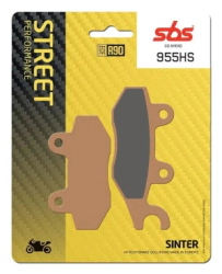 SBS Pastillas Freno Moto SBS 955 FA165 Street sinterizadas del. Kawasaki Z Ninja 400/500