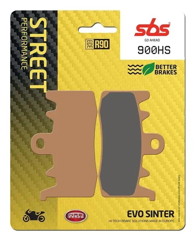 SBS Pastillas Freno Moto SBS 900 FA630 Street sinterizadas del. Ducati Kawasaki Triumph QJ