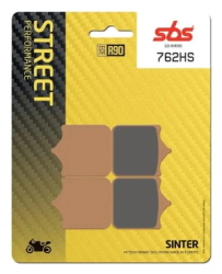 SBS Pastillas Freno Moto SBS 762 FA322/4HH Street sinterizadas del. Benelli QJ Triumph