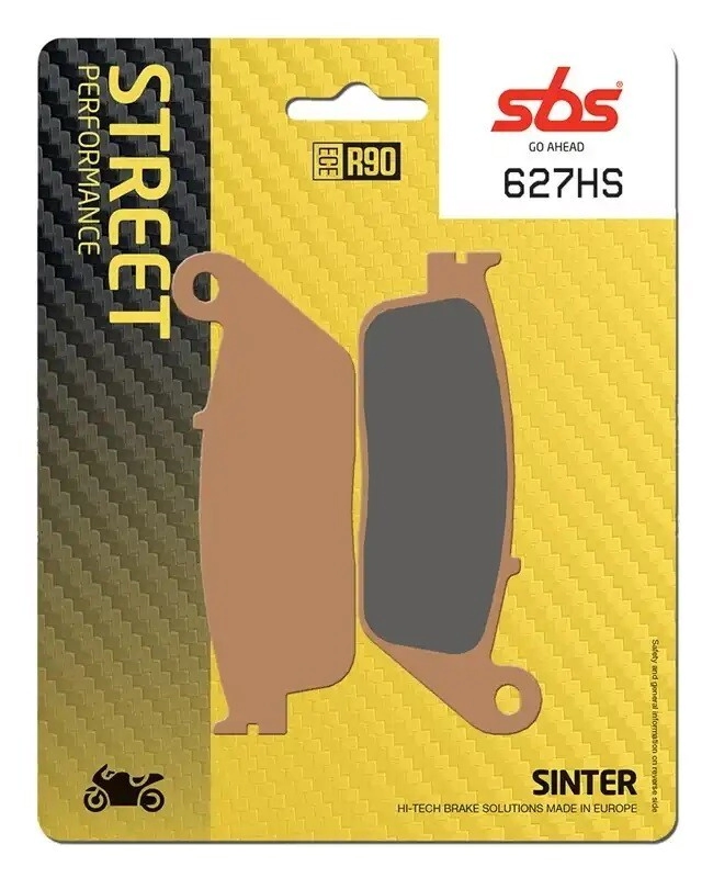 SBS Pastillas Freno Moto 627 FA142/226 sinterizadas del. V Storm Vogue 500-650 Triumph