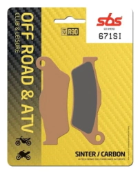 SBS Pastillas Freno Moto SBS 671 FA181/245/643 sinterizadas D/T MT/NK Multistrada KTM ADV