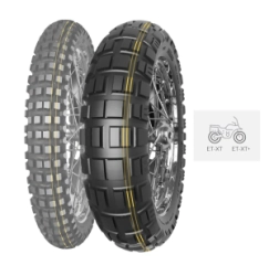 Mitas Cubierta Moto Trail Enduro Adventure 140/80B-17 69T XT Dakar 30/70 TL/TT