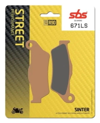 SBS Pastillas Freno Moto 671 FA181/245/643 sinterizadas tras. MT/NK Multistrada KTM ADV