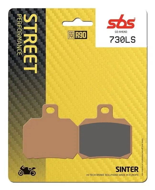 SBS Pastillas Freno Moto SBS 730 FA266 Street sinterizadas tras. Benelli Ducati