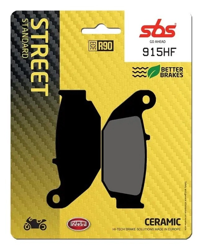 SBS Pastillas Freno Moto SBS 915 FA629 Standard D/T NK 450 AC 350 Twister