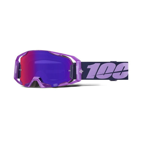100% Antiparra Motocross Armatic Toyoko lente Mirror p�rpura