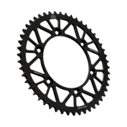 JT Sprockets Corona Moto aluminio 52 dientes Alu YZ/WR 250 YZ 450 negro
