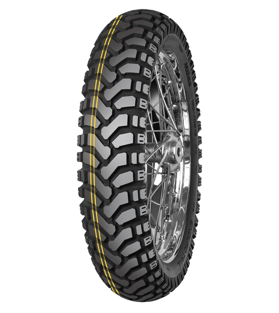 Mitas Cubierta Moto Trail Enduro Adventure 150/70-17 69H Dakar 50/50