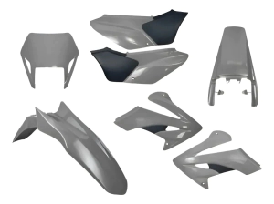 AMX Kit Pl�sticos Moto Honda Tornado Nardo faro cuadrado y Guard CRF edici�n especial gris