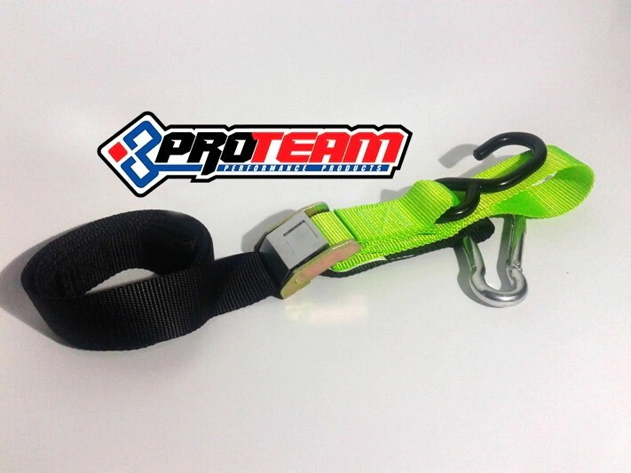 Pro MX Sunchos Sujetadores Moto Motocross 2.5 cm X 1.42M verde fl�or