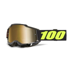 ANTIPARRA ACCURI 2 GOOGLE FAIRBANKS TRUE GOLD MIRROR LENS -100%-