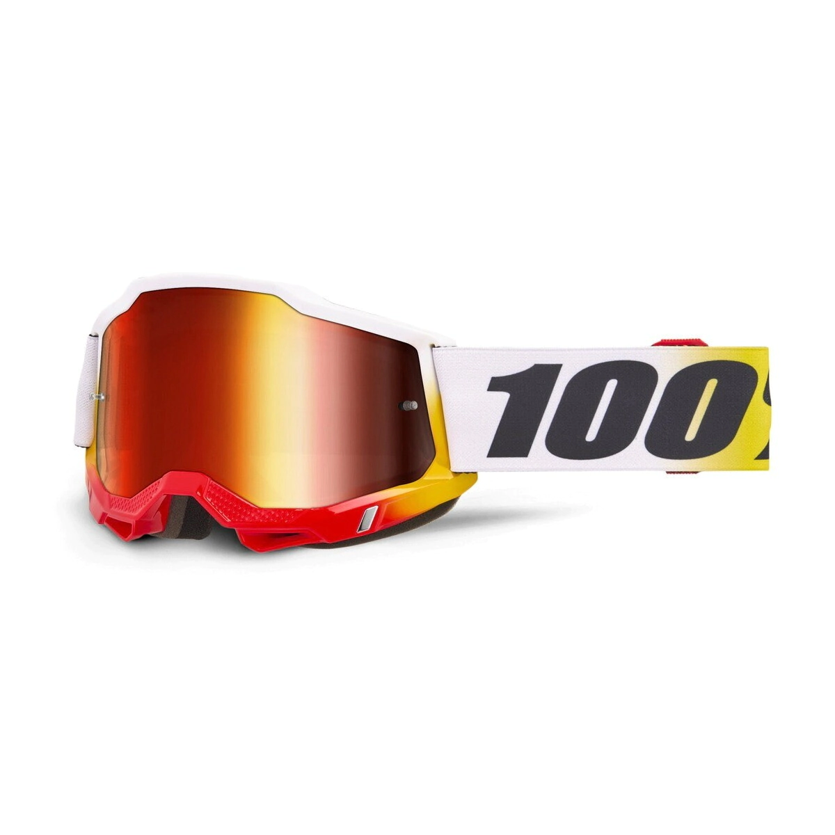 ANTIPARRA ACCURI 2 GOOGLE TORKEN RED MIRROR LENS -100%-